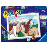 Creart SON: merrie met veulen