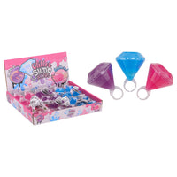 Glitter putty in ring. 3 assor