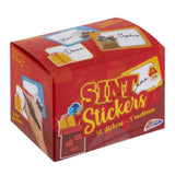 Sint cadeau stickers 50 stuks assorti
