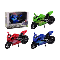 Race motorfiets in doos 3 asso