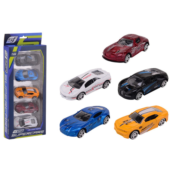 Super cars 5 stuks