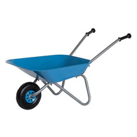 Rolly metalen kruiwagen blauw
