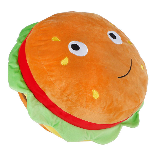 Fluffy Menu hamburger pluche 40cm
