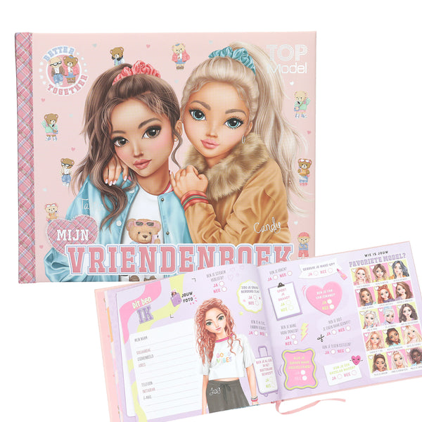 TOPModel vriendenboek TEAM TEDDY