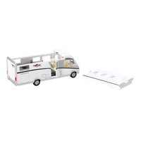 Kids Globe Carthago camper die cast met licht pb 16cm