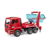 Bruder MAN TGA skip container