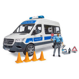 Politie mb sprinter met politieman