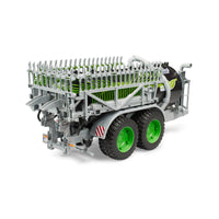 Bruder Fliegl aanhanger met vat en injectie