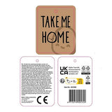 Take Me Home haas pluche grijs