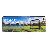 Voetbaldoeltjes verpakt in col