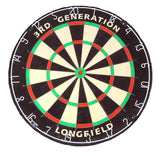 Longfield Dartbord 3RD Generation - Sisal - Dartbord