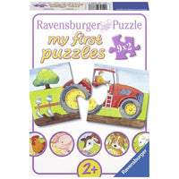 Puzzel 9x2 Op de boerderij