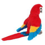 Papegaai rood 24 cm