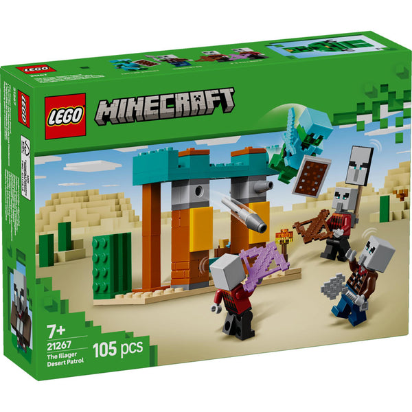 LEGO 21267 Minecraft De Illagers in de woestijn