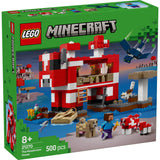 LEGO 21270 Minecraft Het Mooshroom huis