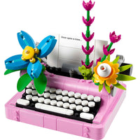 LEGO 31169 Creator Typemachine met bloemen