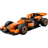 LEGO 60442 City F1 coureur met McLaren racewagen