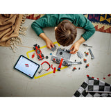 LEGO 60443 City F1 pitstop en pitcrew met Ferrari