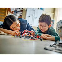 LEGO 60443 City F1 pitstop en pitcrew met Ferrari