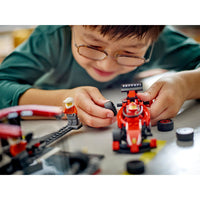 LEGO 60443 City F1 pitstop en pitcrew met Ferrari