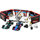 LEGO 60444 City F1?Â?® garage met Mercedes-AMG enAlpine auto's