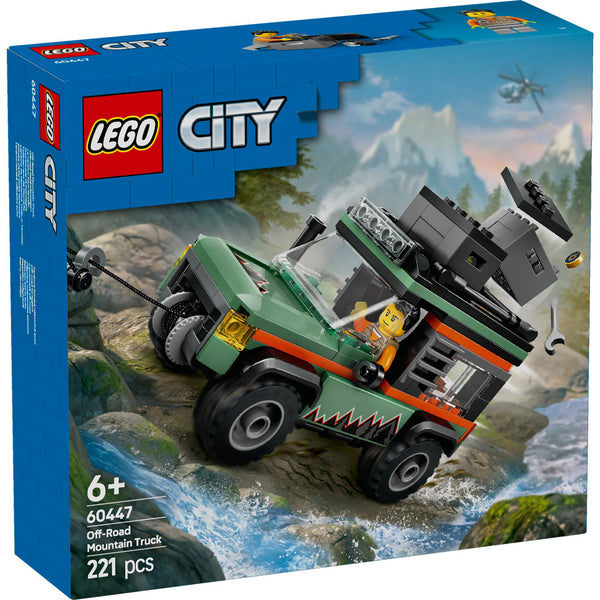 LEGO 60447 City Great Vehicles 4x4 terreinwagenvoor in de bergen