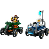 LEGO 60459 City Great Vehicles Raceautopakket: vliegtuig vs. ziekenhuisbed