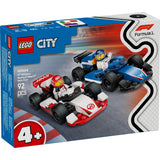 LEGO 60464 City F1 Williams Racing en Haas F1racewagens