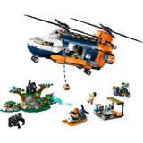 LEGO 60437 City Exploration JungleonderzoekersHelikopter Bij de Basis