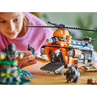 LEGO 60437 City Exploration JungleonderzoekersHelikopter Bij de Basis