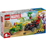 LEGO 11198 Spidey Spin en Electro achtervolging met dinosaurusvoertuigen