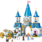 LEGO 43275 Disney Princess Assepoesters kasteel enpaardenkoets
