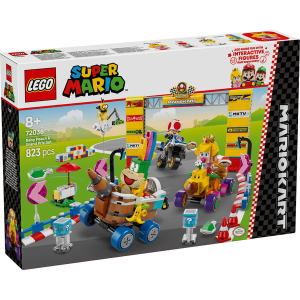 LEGO 72036 Super Mario Kart™ – Baby Peach en grandprix–set