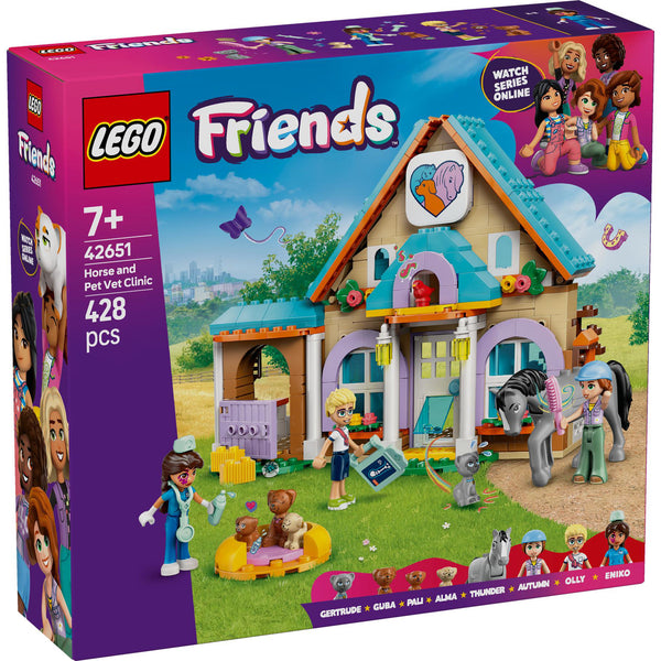LEGO 42651 Friends Dierenkliniek voor paarden en huisdieren