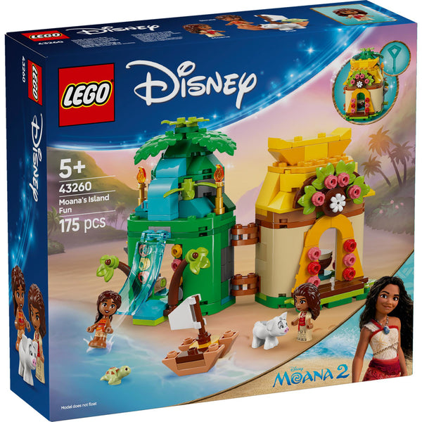 LEGO 43260 Disney Princess Vaiana's speeleiland
