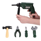 Gereedschapset met boormachine