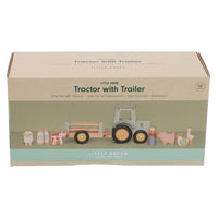 Tractor met trailer Little Farm