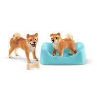 SCHLEICH shiba inu moeder
