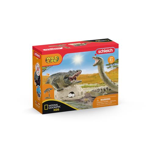 SCHLEICH gevaar in het moeras