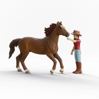 SCHLEICH horse club hannah & cayenne