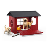 SCHLEICH hondenhok met golden retrievers