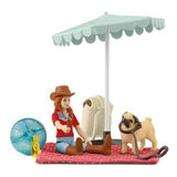 SCHLEICH trip naar het zwemmeer