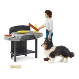 SCHLEICH barbecue met tom