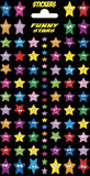 Stickervel stars sterretjes