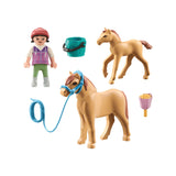 71498 Kind met pony en v PLAYM