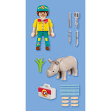 Playmobil 72025 Duopack Ranger Met Neushoorn