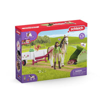 SCHLEICH Horse club sarah's kampeeruitstapje 42533