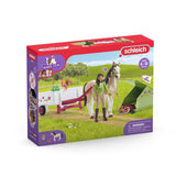 SCHLEICH Horse club sarah's kampeeruitstapje 42533