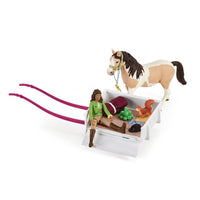 SCHLEICH Horse club sarah's kampeeruitstapje 42533