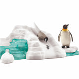SCHLEICH Pinguinfamilie op ijs